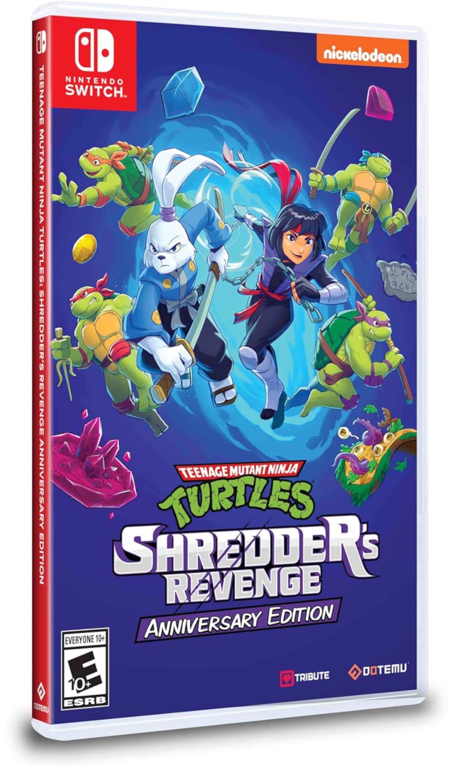 タートルズ：シュレッダーの復讐 ブリスターパックLimited Run Teenage Mutant Ninja Turtles Shredder's Revenge Anniversary
